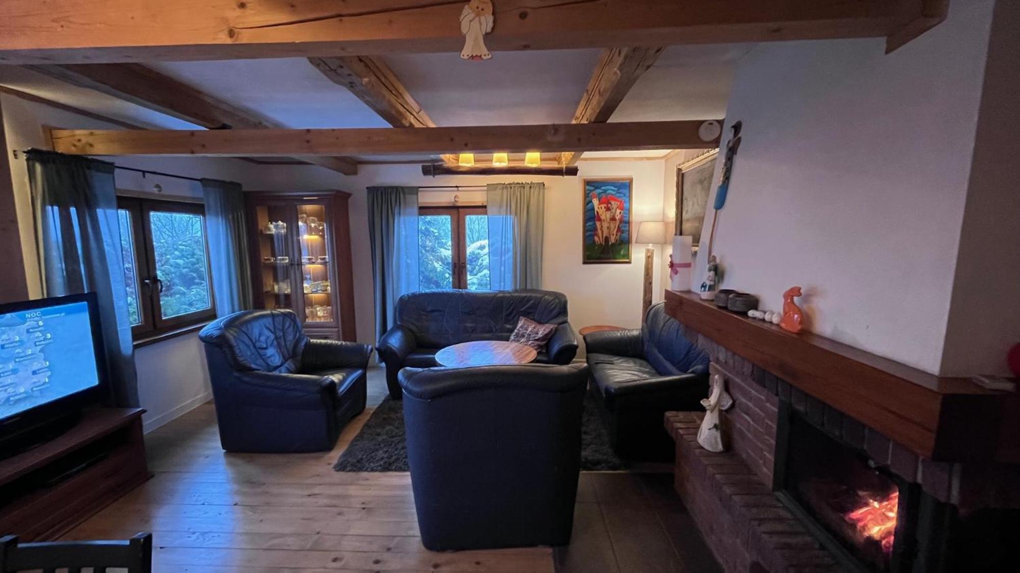 Dom Grabowa Z Sauna I Podgrzewanym Basenem Gilowice  Экстерьер фото